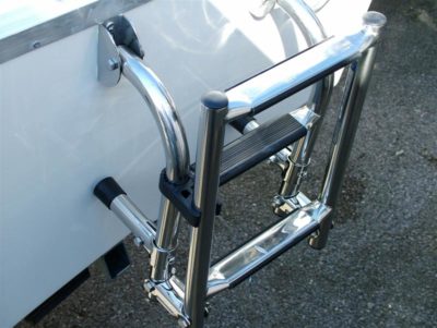 Stainless Steel Folding Ladder – Warrior Boats