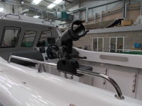 Adjustable Rod Holder Black